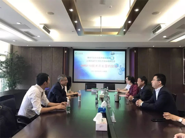 CC网投和千红制药签约