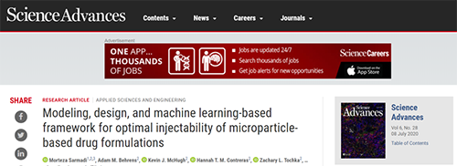 克日麻省理工大学的研究职员开发出一种盘算模子，，可以资助改善注射类微粒制剂的可注射性并避免梗塞。。。。。