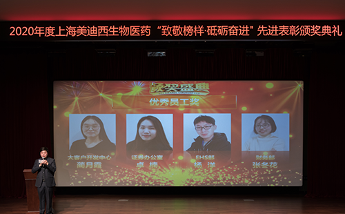 CC网投2020年度优异员工奖