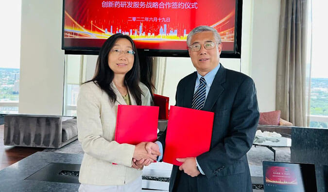 【美·记闻】加码AI赋能立异药研发，，，，，CC网投与苏州朗睿告竣战略相助