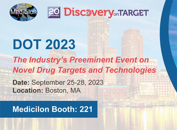 在DOT2023探索新型靶点，，，，CC网投戴学东博士向导团队赴会